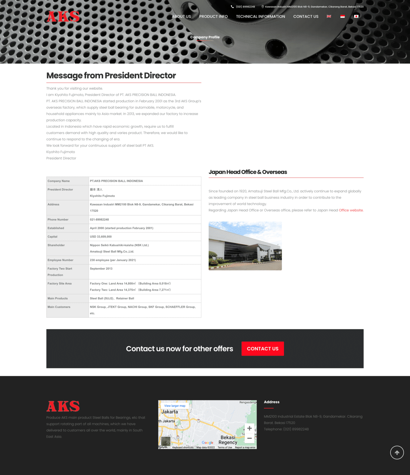 AKS Precision Ball Indonesia Walkbrains