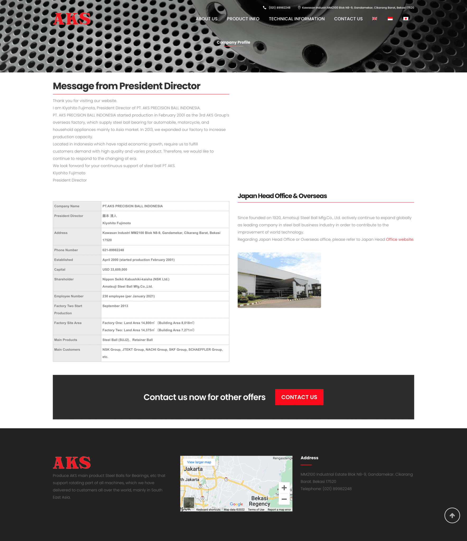 AKS Precision Ball Indonesia Walkbrains