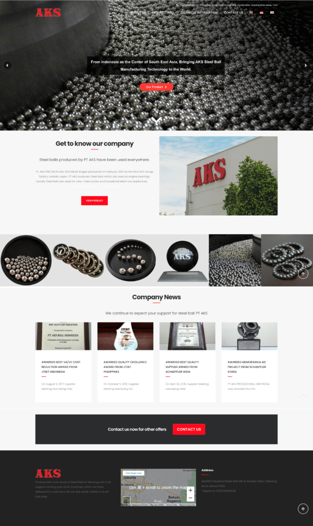 AKS Precision Ball Indonesia Walkbrains