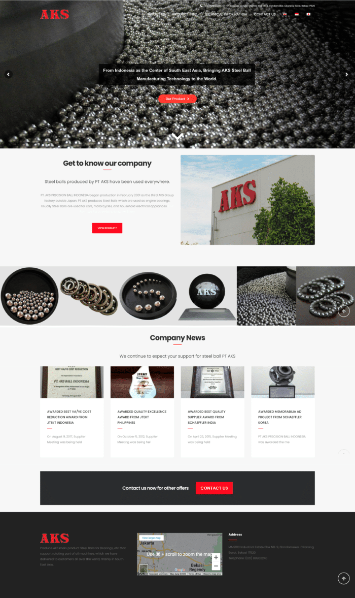 AKS Precision Ball Indonesia Walkbrains