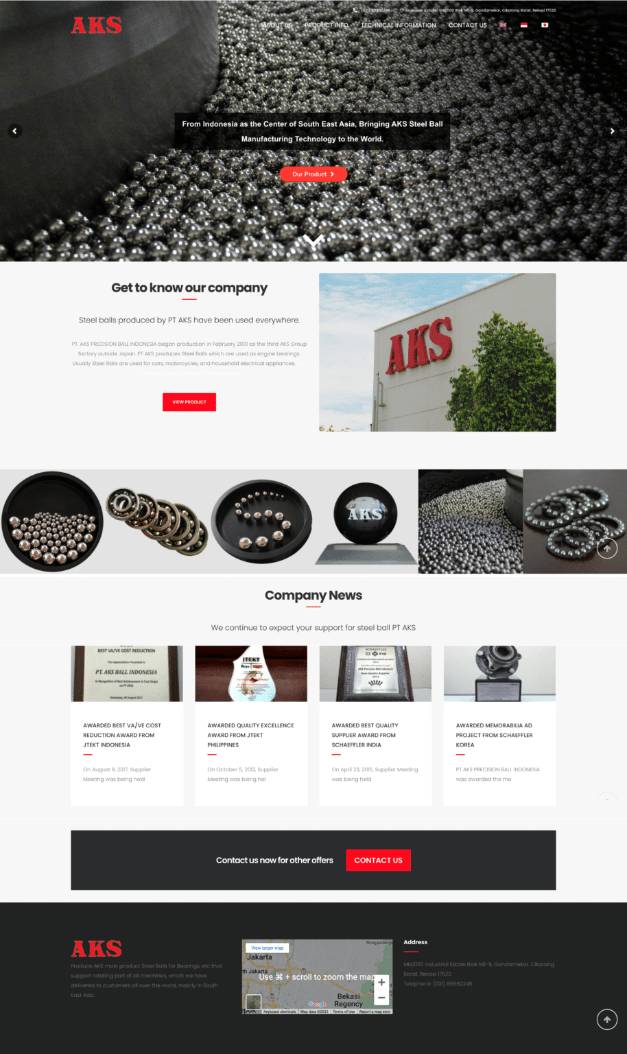 AKS Precision Ball Indonesia Walkbrains