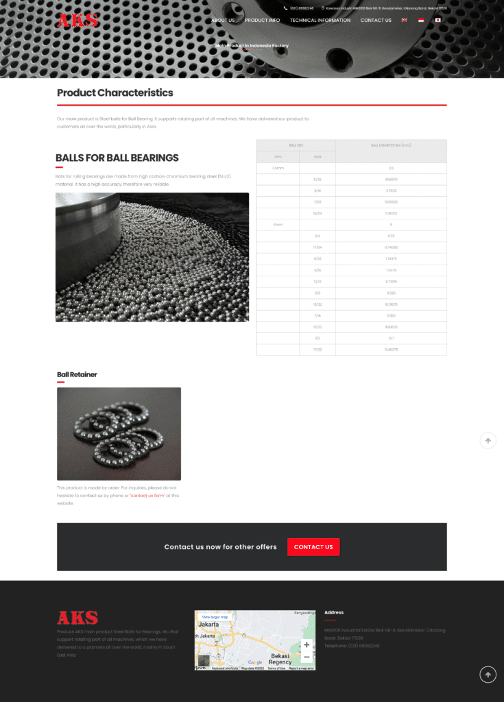 AKS Precision Ball Indonesia Walkbrains