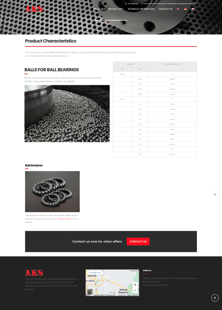 AKS Precision Ball Indonesia Walkbrains